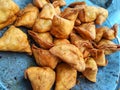 Samoosa, samusa.Indian Food Samosa Samoosa. Appetiser, crispy.